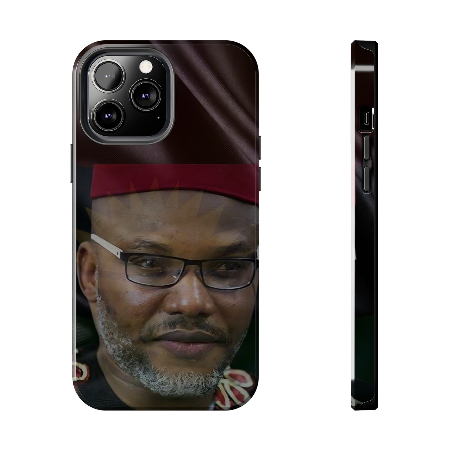 Mazi Nnamdi Okwu Kanu (Leader of the Indigenous People of Biafra) (Limited Edition) - Tough iPhone Cases (iPhone 7, 8, X, 11, 12, 13, 14, 15)