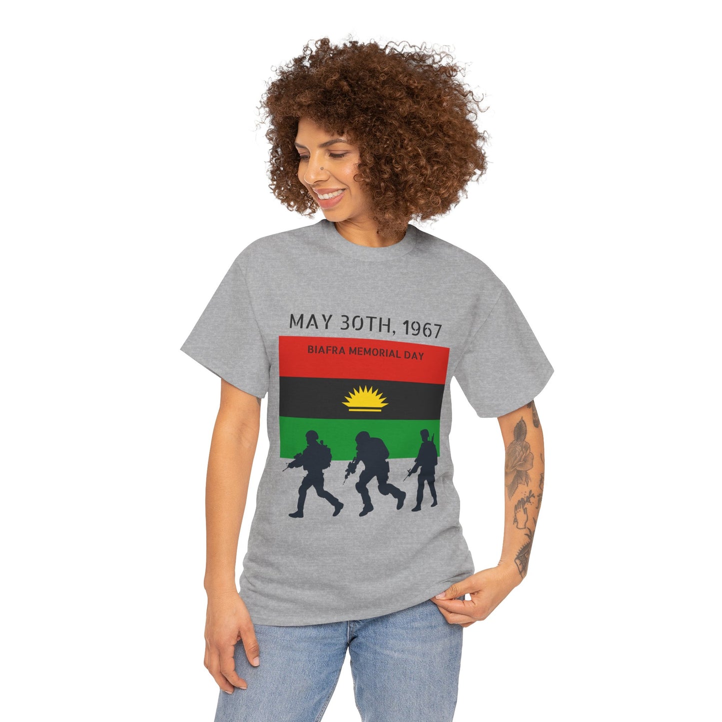 Biafra Veterans/Memorial Day T-Shirt (USA)