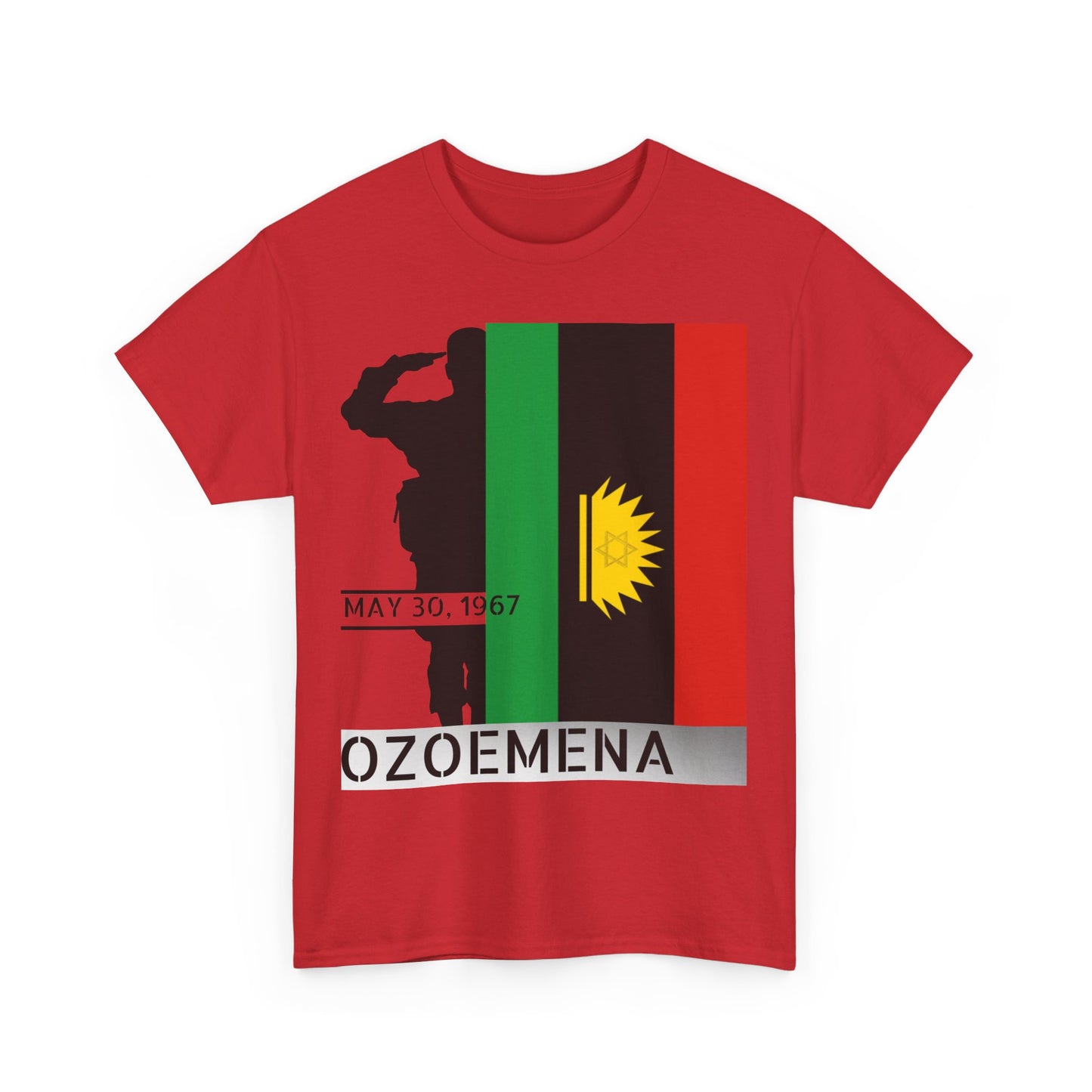 Biafra Veterans/Memorial Ozoemena T-Shirt (Czech Republic/Germany)