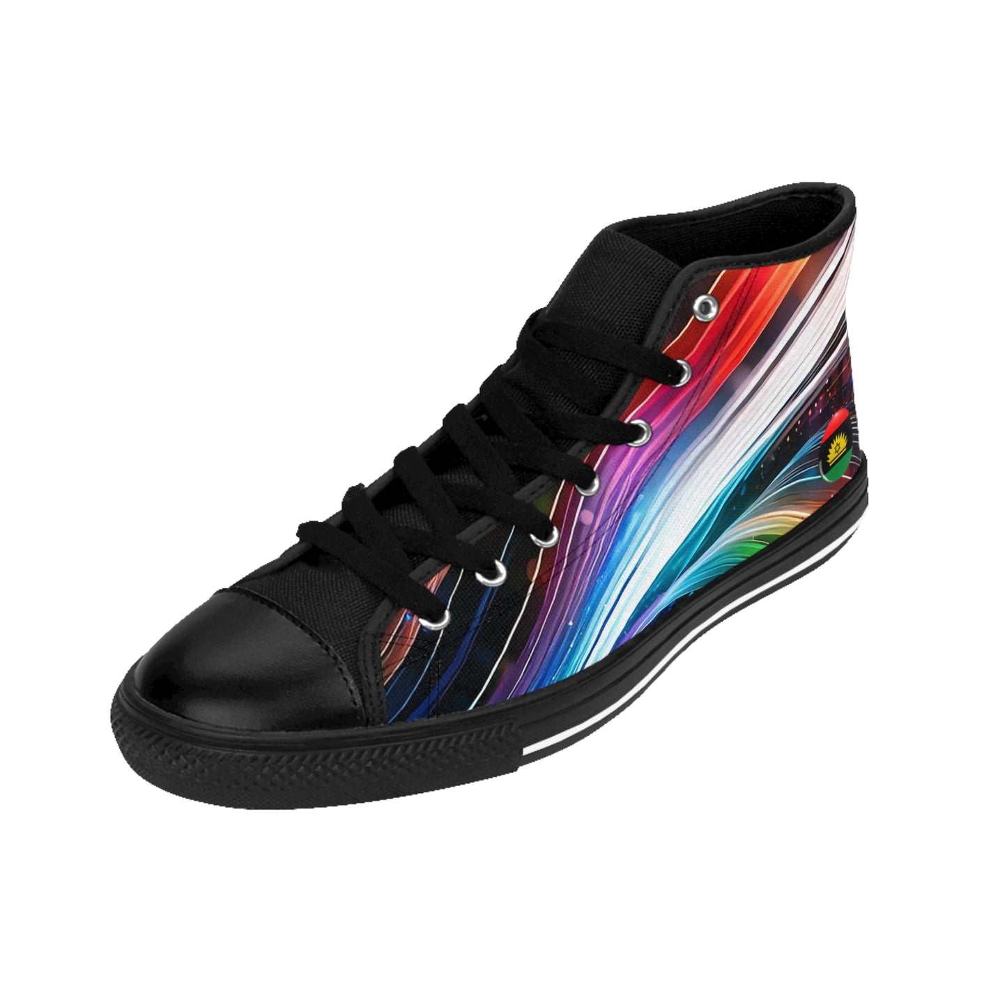 Frequency Lines Women's Classic Sneakers (Limited Edition)